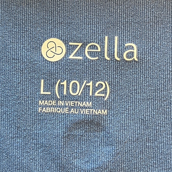 NWT Zella Mock-Neck Full-Zip Jacket, Blue Yonder | L (10/12) - Picture 11 of 14